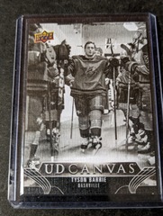 2023-24 Upper Deck Series 2 Black White UD Canvas #C167 Tyson Barrie Predators